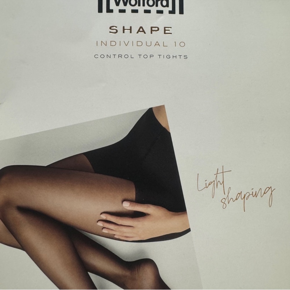 Wolford nude shape 10 control tights m